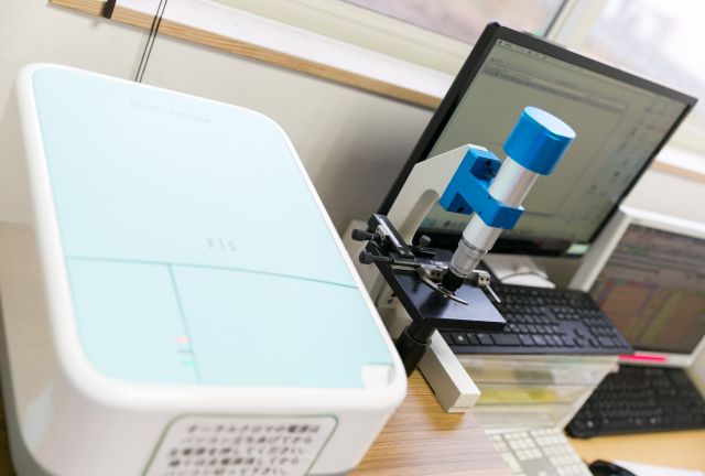 春日井市篠木町のさくら歯科の口臭検査